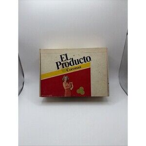 Vintage El Producto Escepcionales Empty 50 CT Cigar Box